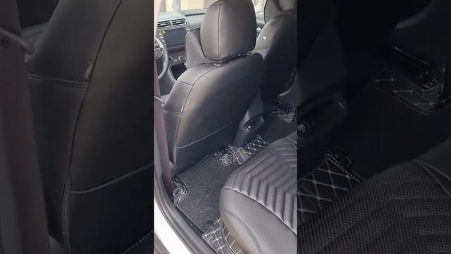 Чехлы Hyundai Creta 2 из экокожи от Avto-akcesuar - Черные с черной строчкой (Resident) смотреть онлайн