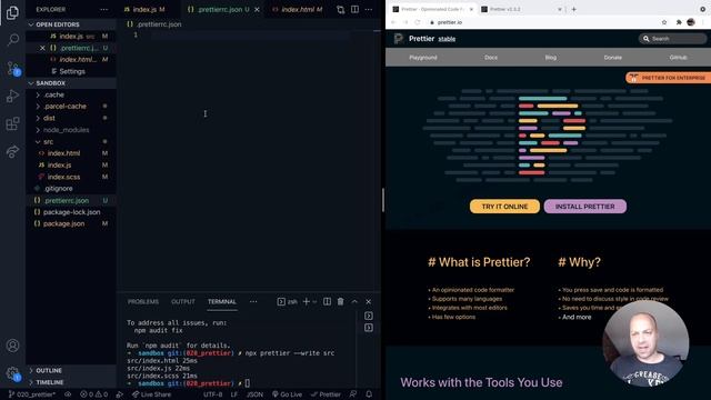 DevTips Daily: Using Prettier with VS Code to format your code