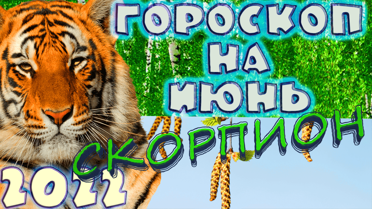 СКОРПИОН ♏ - ГОРОСКОП НА ИЮНЬ 2️⃣0️⃣2️⃣2️⃣ от астролога Таши Игошиной и водяного Тигра