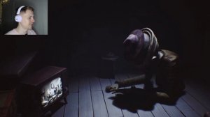 Little Nightmares Прохождение игры #3 Литл Найтмерс. Желтый крысоед и мясник.