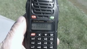 Тест рации wouxun-kg-uvd1p после прошивки.
