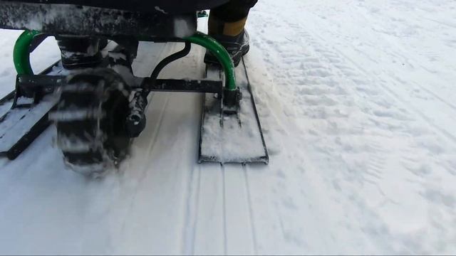 Электросамокат зимой?