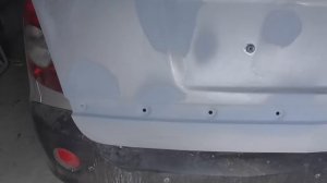 Opel Antara. Ремонт крышки багажника, убираем ржавчину, переход по базе!