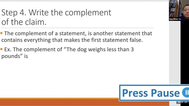 How to write Null and Alternative Hypotheses H0, H1 / Ha смотреть онлайн