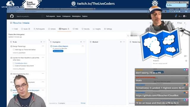 Stream136 - Working on project triavia with Jason Hand смотреть онлайн