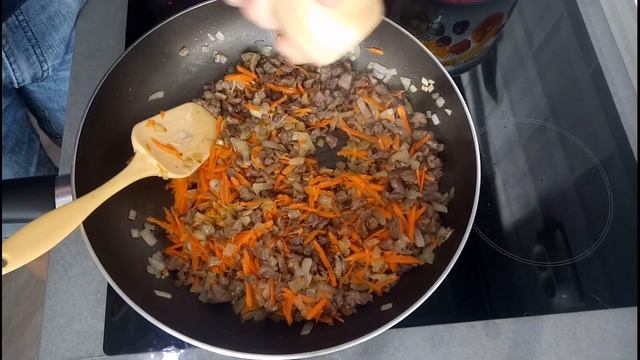 Макароны по флотски с рубленным мясом