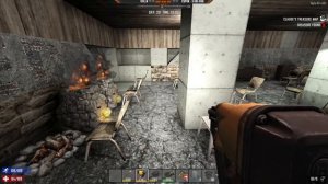 7 Days to Die - лезвия ловушки против сотни зомби - 7 ночь