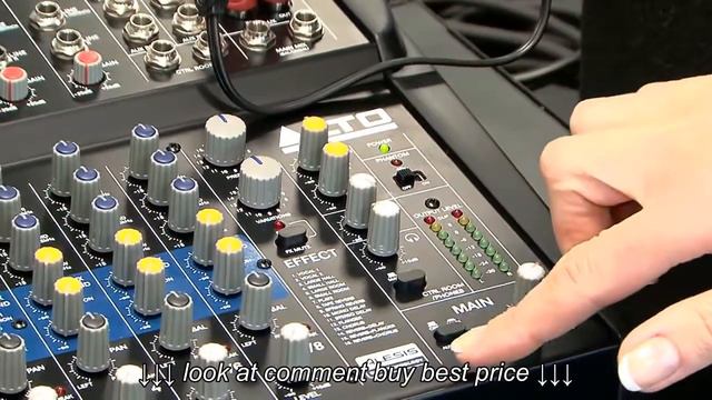 Alto Zephyr ZMX122FX 8 Channel Compact Mixer with Effects Maplin N17NK смотреть онлайн