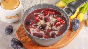 Сливы в желатине на зиму