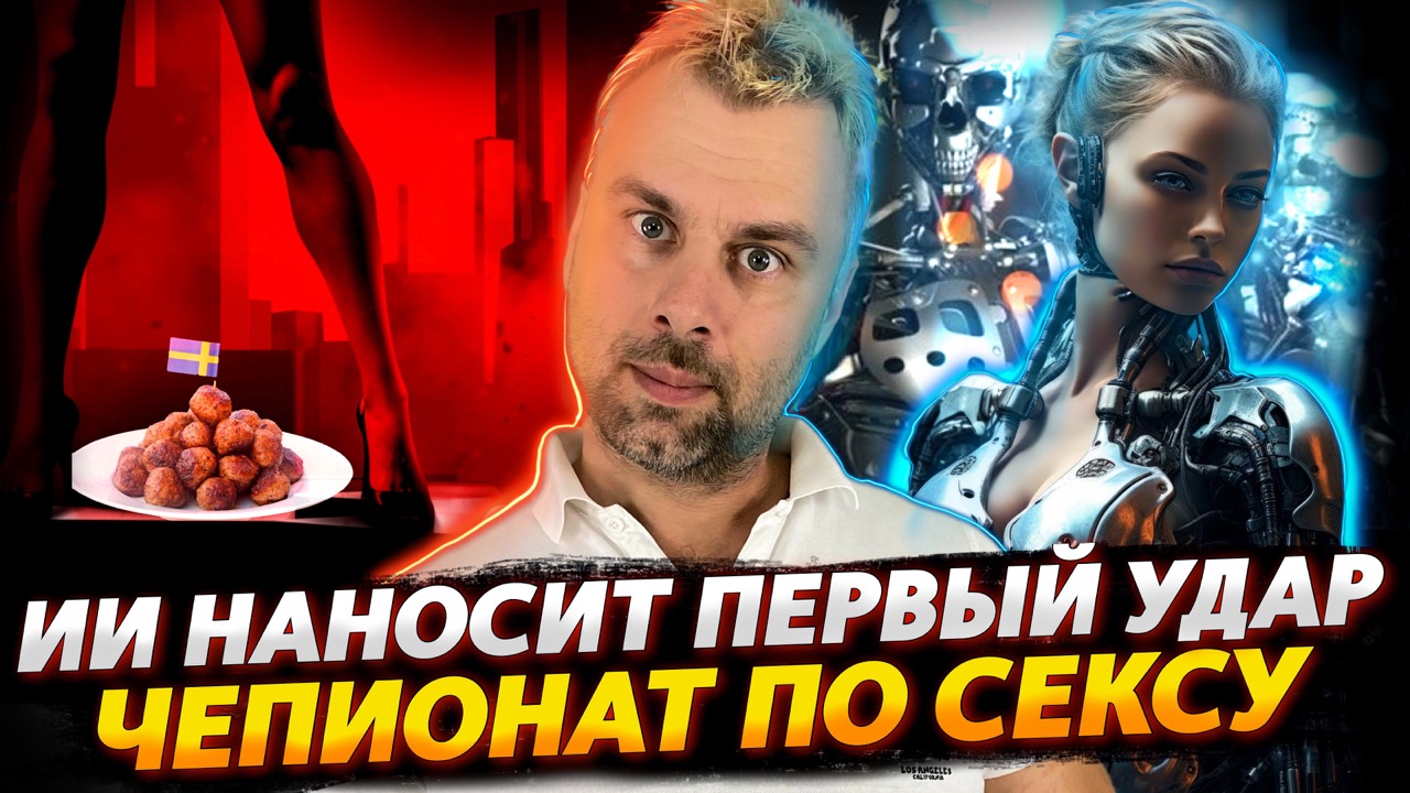 ЧЕМПИОНАТ ЕВРОПЫ ПО СЕКСУ | ВОССТАНИЕ МАШИН, ИСКУССТВЕННЫЙ ИНТЕЛЛЕКТ АТАКОВАЛ ОПЕРАТОРА