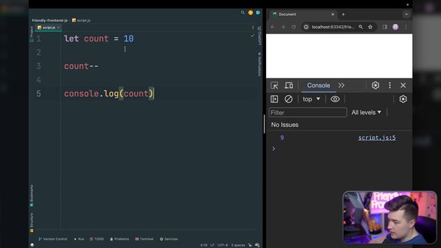 Математика в JavaScript. Арифметические операторы, операторы сравнения. Декремент и инкремент.