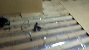 Фанера на пол. ?Строю дом своими руками.?⚒️ Один в доме. Деревянные полы♻️