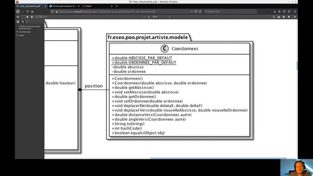 TP Géométrie JAVA - Section 2 - Séance 12 - GPI 2020 - ESEO смотреть онлайн