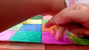 Как сделать колечко из резинок на двух пальцев.