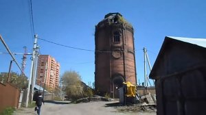 "Ведьмина" башня в Новосибирске.