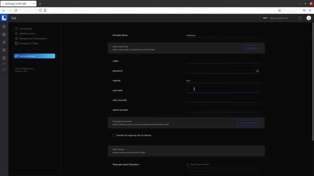 Unifi Talk Quick Start Guide - SIP Trunk Setup (1.12 version) смотреть онлайн