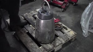 Разборка канализационного насоса Grundfos SE