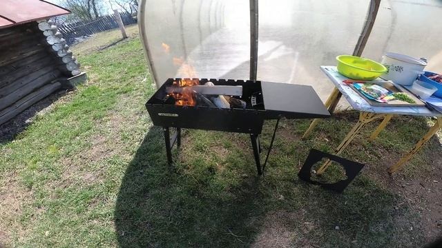 Готовлю на углях. Обзор мангала Unikit смотреть онлайн