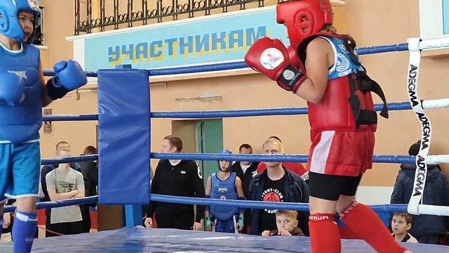 Полина Хасанова и Роман Дмитриев. 10 лет. Муайтай.