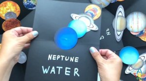 Pop-Up Solar System BOOK | How to make Pop-Up Planets BOOK | Planets Order Craft | 8 Planets for ki
