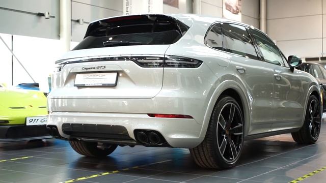 Porsche Cayenne GTS в цвете Светло-серый неметаллик (Crayon) смотреть онлайн