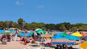 Cala Bassa Beach IBIZA | Best Beach for Tourist in IBIZA| Beach Walk|CBBC Ibiza|Playas De Ibiza