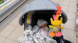 Мини- прогулка с реборном в коляске / НОВЫЙ РЕБОРН