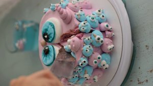 Режем торт мордашка - Сова