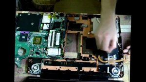 Установка термопрокладки на ноутбук Toshiba a310\ Замена термопасты на стареньком ноутбуке Toshiba