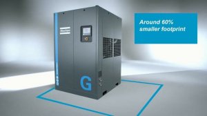 Atlas Copco VSD+ compressors: Small, energy efficient, more free air delivery