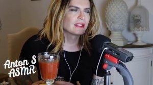 АСМР ASMR Томатный сок и приправы из Прованса. Тихий шепот, видео для сна. Кукинг видео