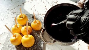 Яблоки в карамели!! Леденцы// Candy apples  recipe???