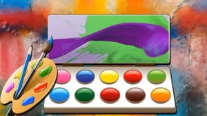 ФУТАЖ КРАСКИ  footage for video