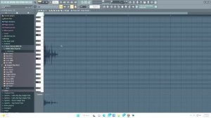FL Studio how to remove accidental sample drop in the piano roll?