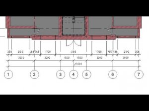 Нанесение внешних размеров в коттедже: Revit