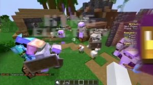 100 игроков в Майнкрафт создают свои цивилизации