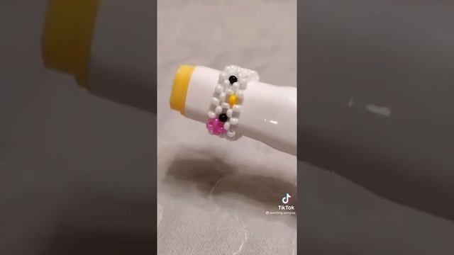 Идеи для колец из бисера смотреть онлайн