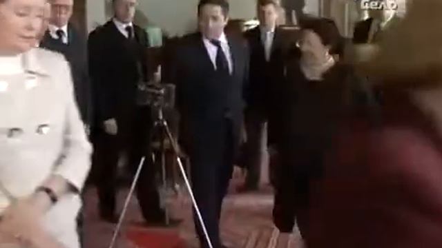 Визит -Великой Княгини Марии Владимировны Романовой в Царское Село .