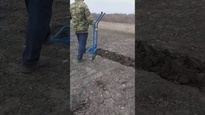 Чудо лопата,для копки огорода,как весной,так и осенью.Из того что было.
