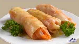 Голубцы с морковкой по-корейски Рецепт, пошаговый, как приготовить, видеорецепт
