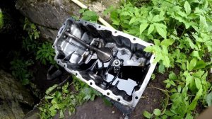 OPEL Zafira A. Замена масла. Чистка поддона двигателя