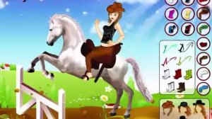 Horse Jumping Dressup Game Tutorial(Walkthrough)