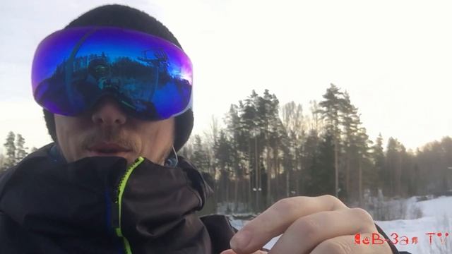 Обзор сноубордической маски Copozz с AliExpress со сменными линзами. Must have за эти деньги! смотреть онлайн