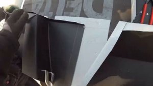 Надстенный желоб на рейку .Часть 2