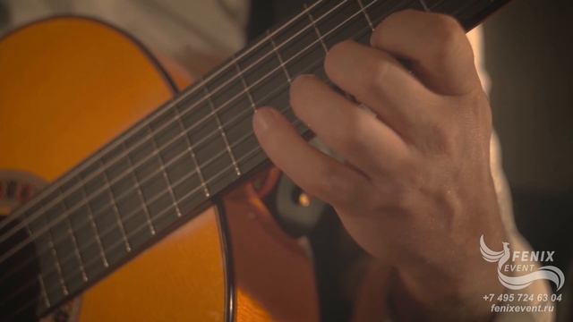 Заказать испанское фламенко шоу на праздник, юбилей и корпоратив - испанская гитара на велком Москва