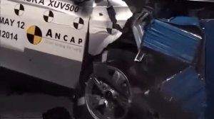 Mahindra Scorpio V/S Xuv500 Crash Test Global NCAP Safety Rating