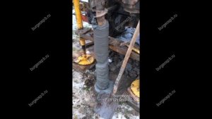 Бурение шнеками (Извлечение шлама)