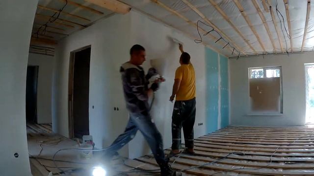 Шпаклёвка ГКЛ  быстро и аккуратно