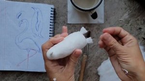 Мк Пингвин из ваты