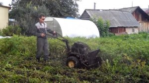 Ботвоудалитель к мотоблоку целина